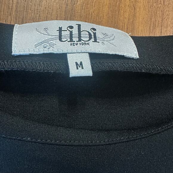 Tibi Jackie Geo Mini Dress, 3/4 Sleeve Shift, Artsy, Retro, Classic, Medium - Picture 6 of 6